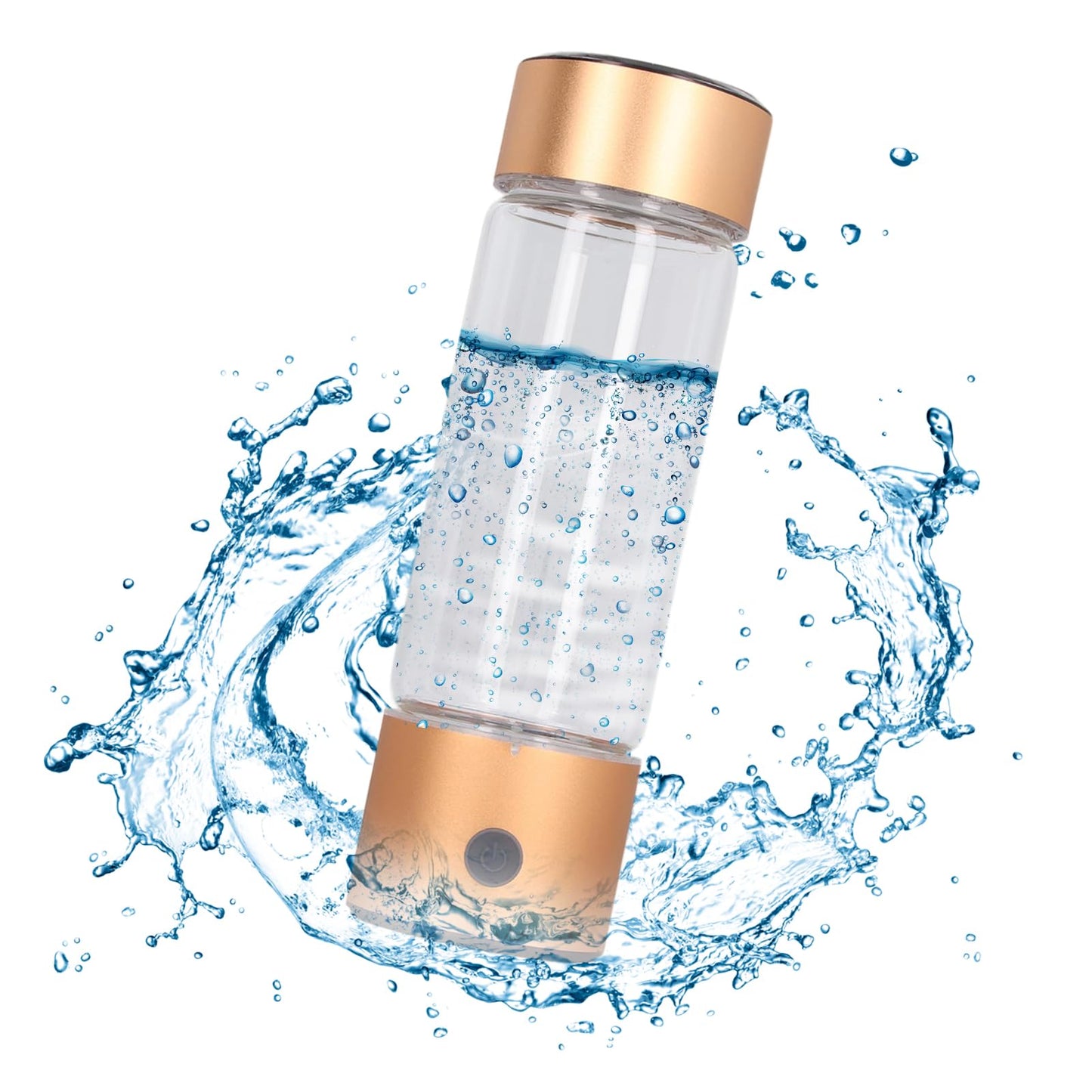 Hydrogen Water Generator Bottles, Portable Hydrogenated Water Bottle with SPE PEM Technology